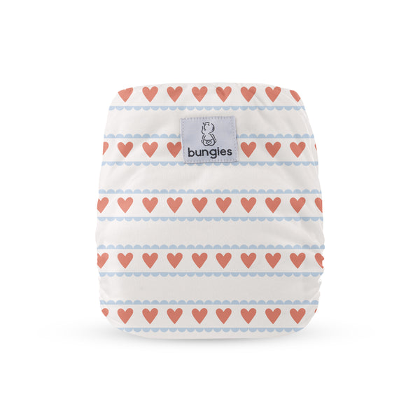 Lil' Sweetheart Valentine's Cloth Diaper with Inserts Bungies Diapers